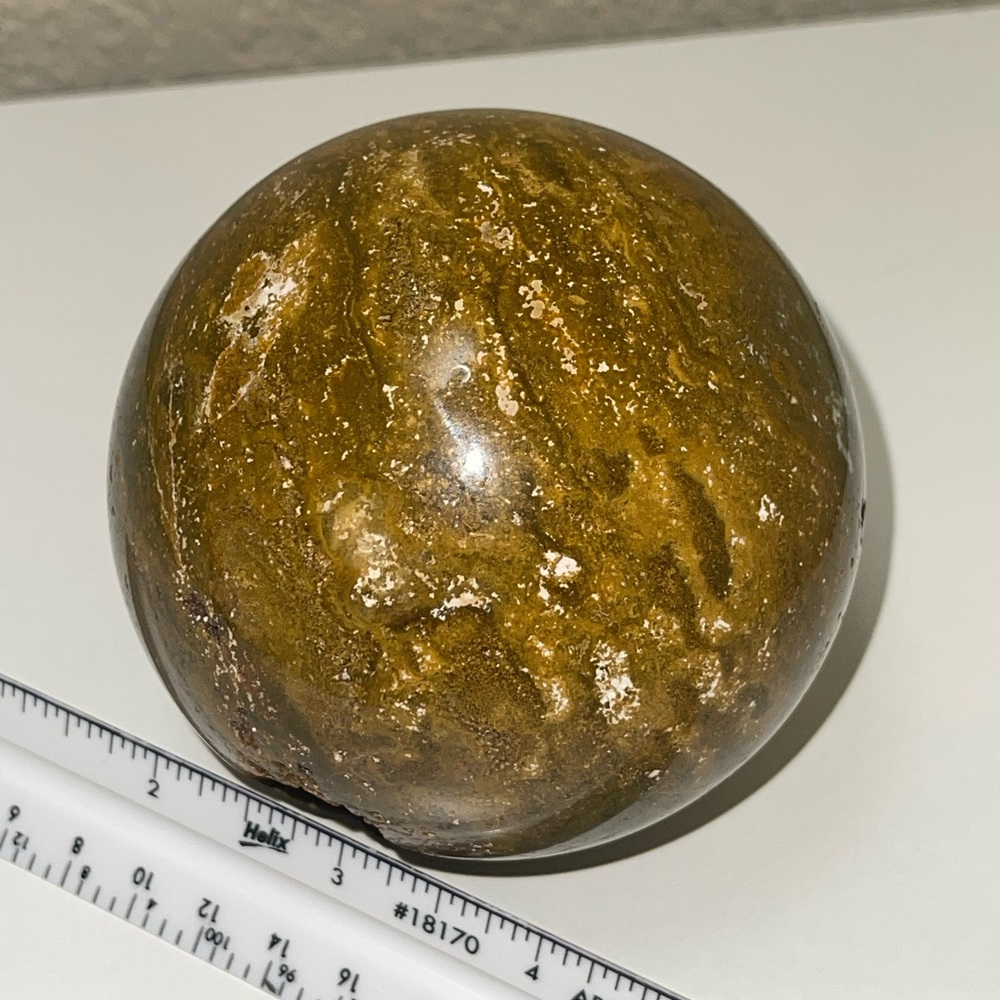 Medium Ocean Jasper Sphere - Picture 2 of 12